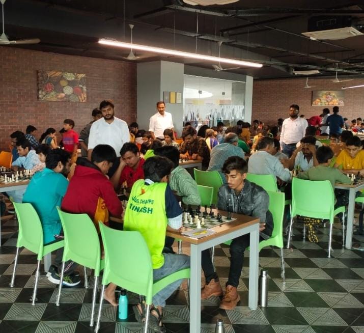Close up chess